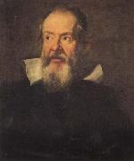 Justus Suttermans Portrait of Galileo Galilei oil painting artist